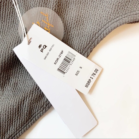 PilyQ Sand Reef Layla Bralette Bikinj set size S - Picture 5 of 8